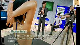 Exploring academy 150 in anime hentai game