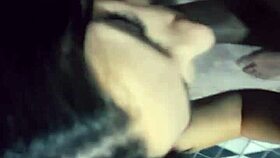 Débora Andrade shoves huge black cock in mouth on bathroom floor!