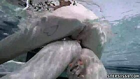 really hot blonde teen with white guy in hd