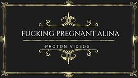 International bareback anal scene with pregnant alina modelista from israel part 1