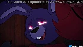 Foxy and Bonnie Get Wild with Big Cock Action