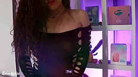 Intense Sexting with Transsexual Agatha Dolly. Orgasm and Squirting.