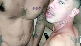 Boldly taking that big black cock bareback in my ass.