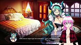 lin the ice dragoness reflects in mirror scene