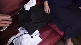 Japanese asian cosplay amateur. Ariki Funaki in erotic spree 1.