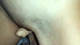 bold pussy rubbing leads to intense cum orgasm