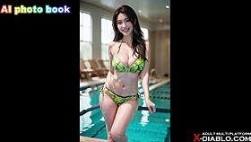 Check out these ai-generated photos of teen 18+ in lingerie with big tits 😍