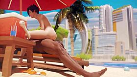 Overwatch Tracer Blowjob And Fucking Compilation.