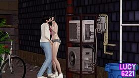 I accompanied my step-sister on the street but was eaten as a snack