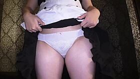 Japanese asian cosplay amateur. Ariki Funaki in erotic spree 1.