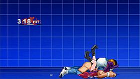 brian vs yoriko in anime battle