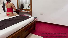 भारतीय पत्नी भाड़ में जाओ के साथ होटल के कमरे के लड़के के लिए पैसे Indian Wife!