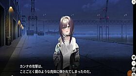 exploring the decadent city in an anime game