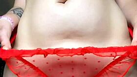 Merry Christmas: Teasing Big Clit and Ass for Horny Fun