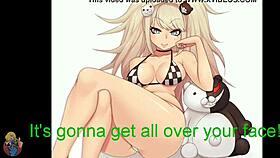 Junko Enoshima hentai porn from game Danganronpa rule 34