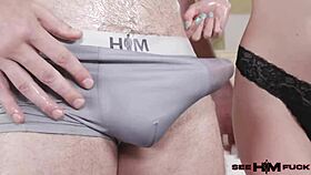 Danny Steele and Kyler Quinn in a hot and steamy scene