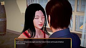 In my new family, the big asses and small tits are cartoon fun.