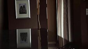 i see my european babe in cowgirl getting facial