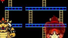 Furry porn with Mario and Donkey Kong in a Mugen game