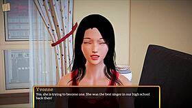 In my new family, the big asses and small tits are cartoon fun.