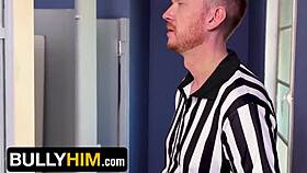 Donovin Bent Over By Tattooed Redhead Jack In Intense Gay Bullying Session