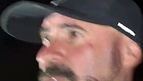 Married Fanny Boldly Shows Off Her Ass Without Panties in Public Street