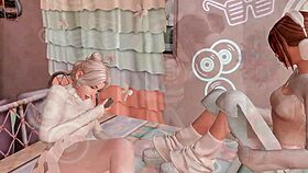 FUTANARI STEPSISTER in ANIME HENTAI SCENE