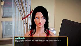 In my new family, the big asses and small tits are cartoon fun.