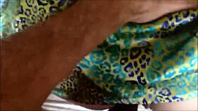 Amateur slut panty fucked in lingerie doggystyle.