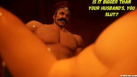 jane takes monster cock in animated gangbang