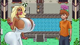 Demond's Stepsis Teases With Big Tits And Ass