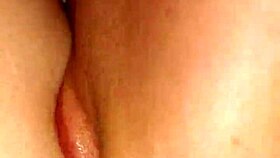 The bold husband ejaculates intensely into his wife's pussy, engaging in sexy sex with deep penetration and climax.