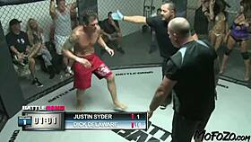 Brunette Model Takes Facial After Fight.