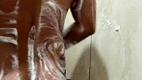 Oh yeah, gay stud warms up with monster cock for anal orgy bareback!