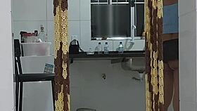 My stepmother saw me fucking my friend's ass and wanted it too