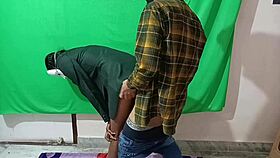 Indian girl sets bedroom on FIRE with sexy moves!