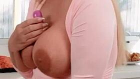 College slut takes anal dildo deep