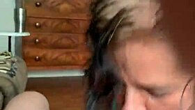 girlfriend strokes me hard for wet pussy