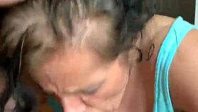 girlfriend strokes me hard for wet pussy