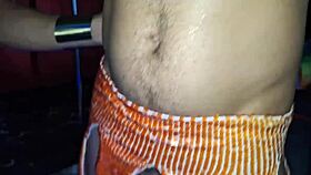 Blonde amateurs in carnival warm-up with anal creampie and blowjob