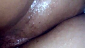 Wife masturbates her clitoris while I finger her homemade