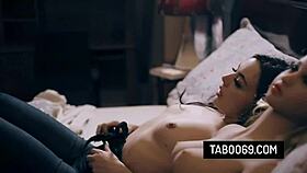 Brunette slut whitney wright has anal sex with a perv guy feeling deep emotions