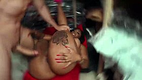 Lolly Dames and Danny Steele feel emotional thrill as neighbor films their outdoor blowjob and ball licking.