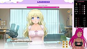 Vtuber LewdNeko gets creampied in Love Cubed part 8?