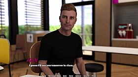 In law school, the horny busty redhead roommate seduces me in the dorm