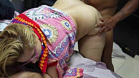 My horny stepsister moans as my cock parts her tight pussy