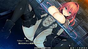 Nightmare vampire in intense hentai scene with hot action