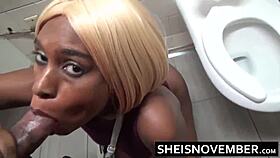 hd msnovember shows big breasts for outdoor facial cumshot