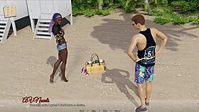 Alternate existence in anime game world