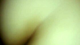 Married couple enjoys anal sex at home.